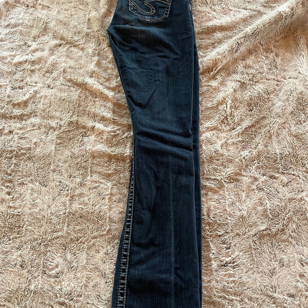 Silver jeans